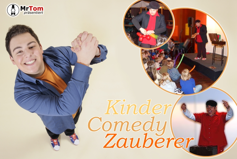 Kinder-Comedian, Kinder-Comedy-Zauberer, Kinderzauberer