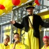 Promotion, Stelzenläufer, Stelzen-Promotion, Stelzen-Animation, Stelzenlaeufer, Stelzentheater, Stelzenmann, Ballonfiguren, Jahrmarkt... buchen